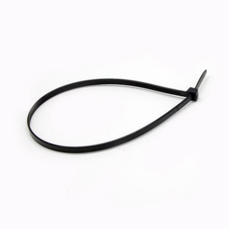 Cable Wholesale Cable Tie, 300 mm L, 84 mm Max Bundle Dia., Natural, Nylon, 40 lb Strength 30CV-00191BK